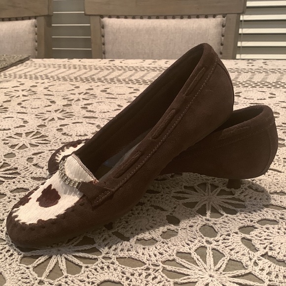 NWOB DR.SCHOLL’S KITTEN HEEL PUMPS SIZE 7 - Picture 5 of 7